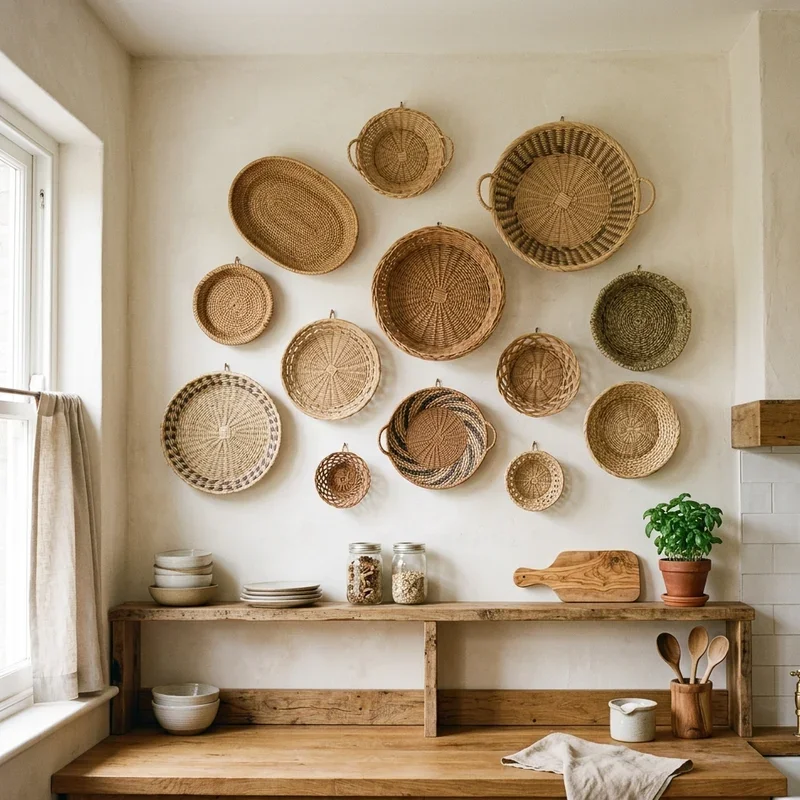 Blank Wall in Kitchen Ideas