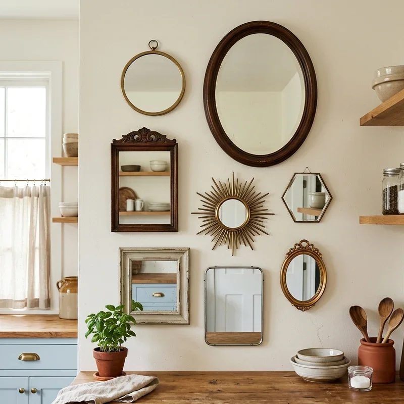 Blank Wall in Kitchen Ideas