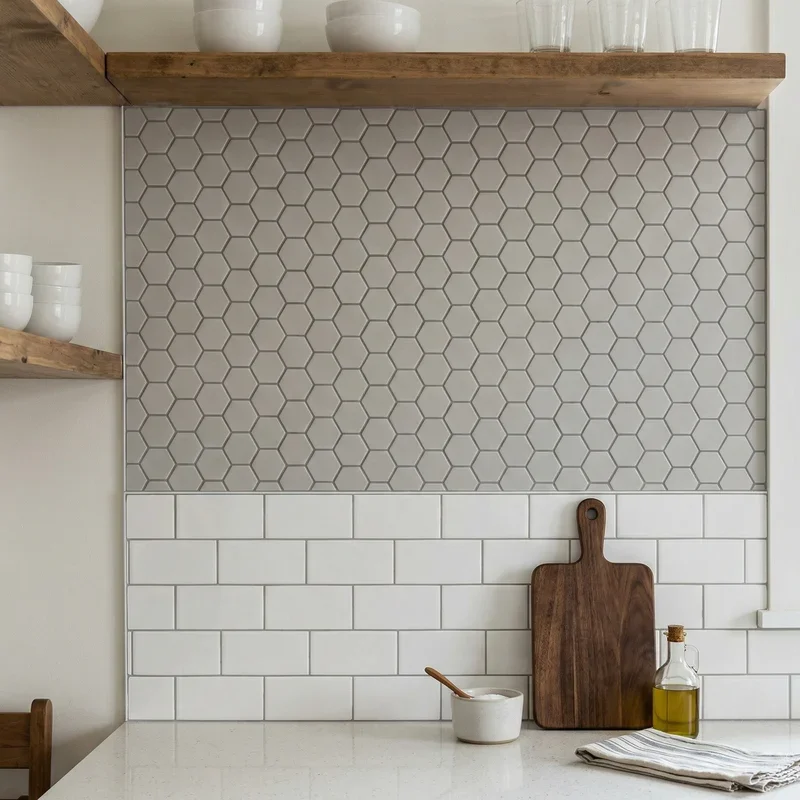 Hexagon Backsplash Ideas