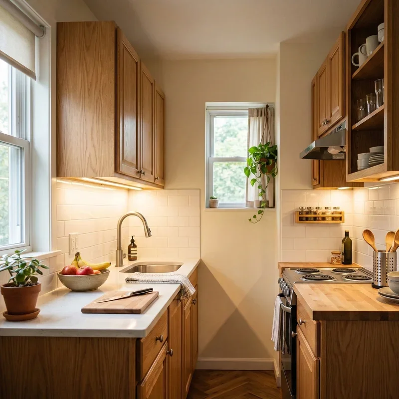 Tiny Galley Kitchen Ideas