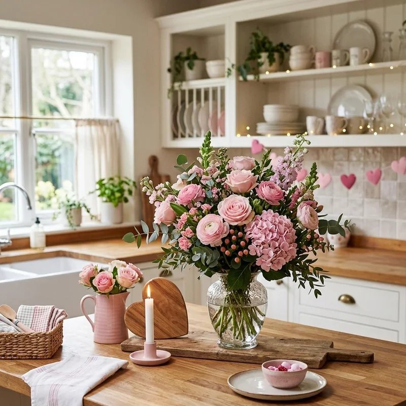 Valentine Kitchen Decor Ideas