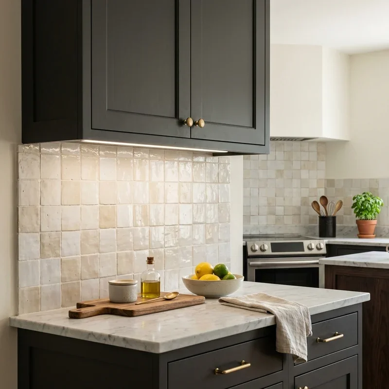 15 Kitchen Backsplash Ideas for Dark Cabinets to Elevate Style