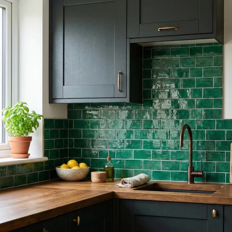 Kitchen Backsplash Ideas for Dark Cabinets