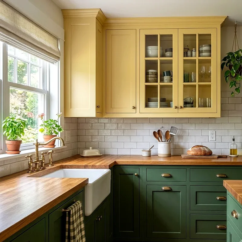 Green and Yellow Kitchen Ideas