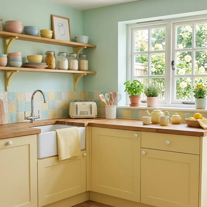 Pastel Kitchen Ideas