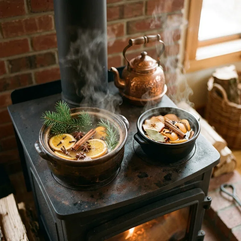 Wood Stove Humidifier Ideas