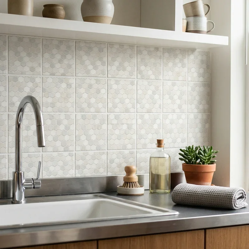 Renter Friendly Backsplash Ideas
