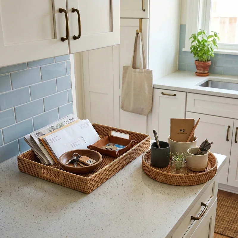 Kitchen Drop Zone Ideas