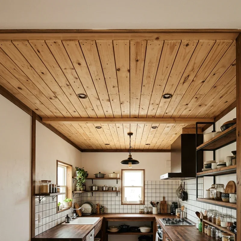 DIY Kitchen Ceiling Ideas