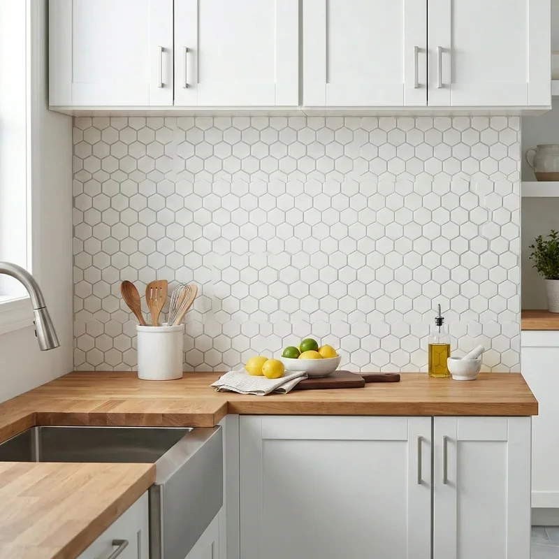 Kitchen White Backsplash Ideas