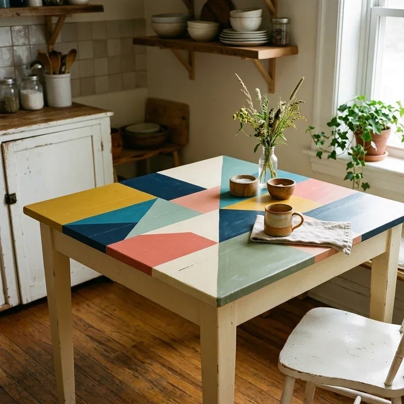 Kitchen Table Paint Ideas