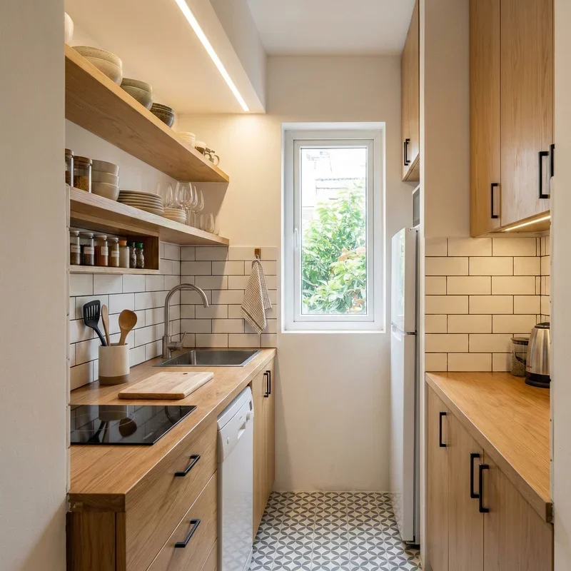 Tiny Galley Kitchen Ideas