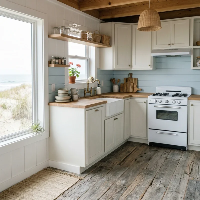 Small Beach House Kitchen Design Ideas