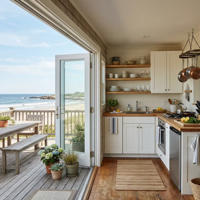 Small Beach House Kitchen Design Ideas