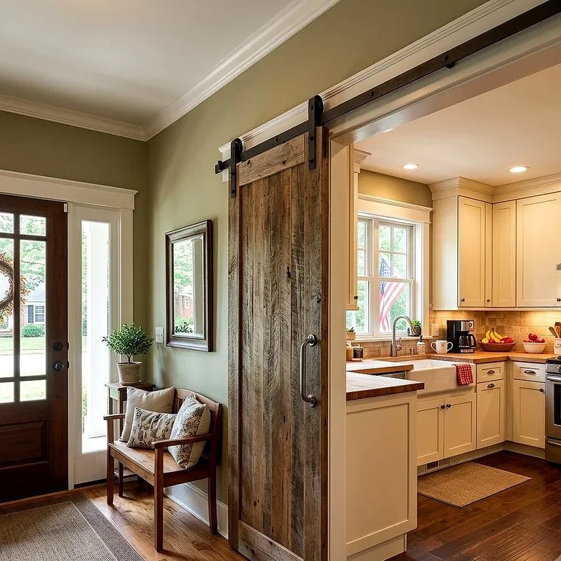 Front Door Into Kitchen Ideas