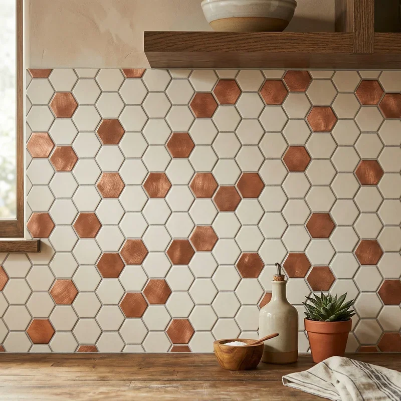 Hexagon Backsplash Ideas