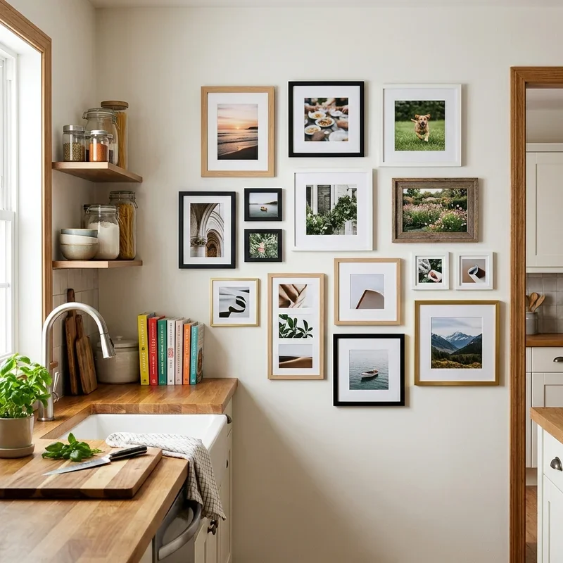 Blank Wall in Kitchen Ideas