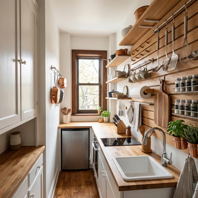 Tiny Galley Kitchen Ideas