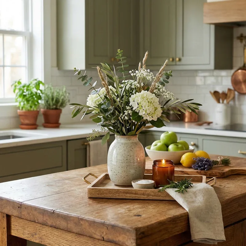 Kitchen Island Centerpiece Ideas