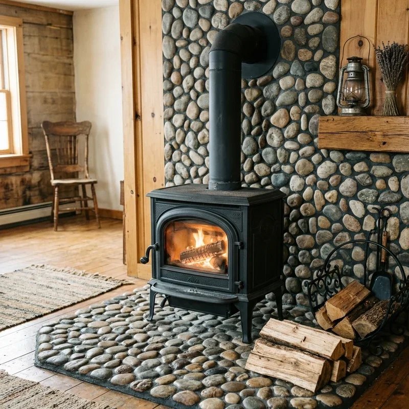 Wood Burning Stove Hearth Ideas