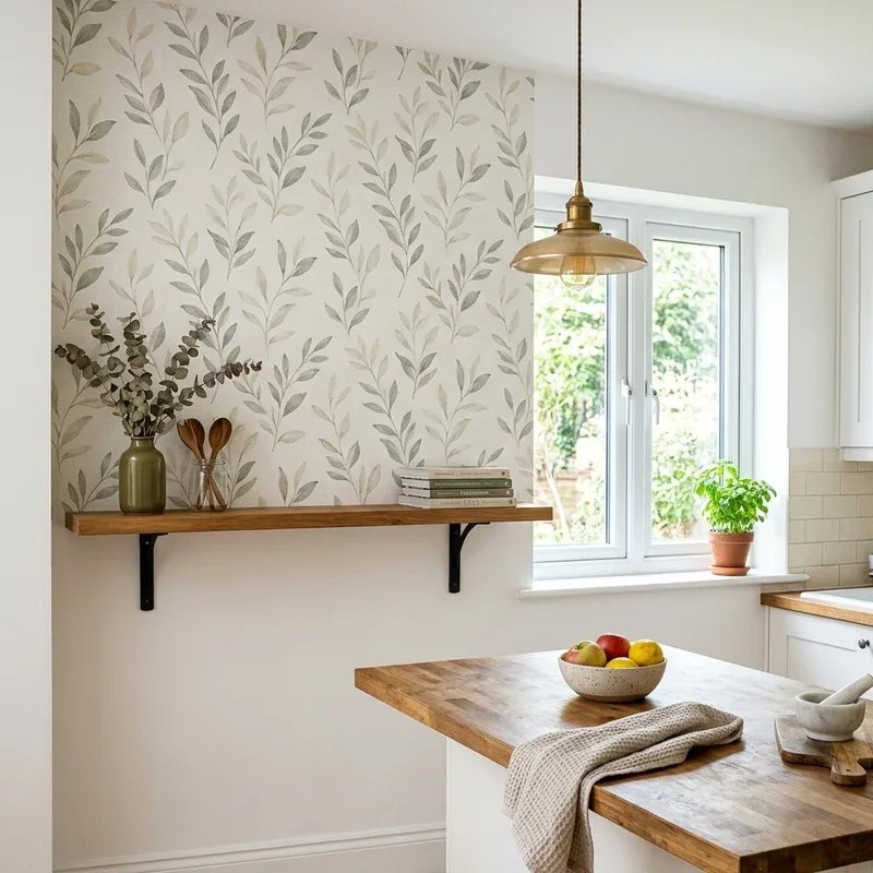 Blank Wall in Kitchen Ideas