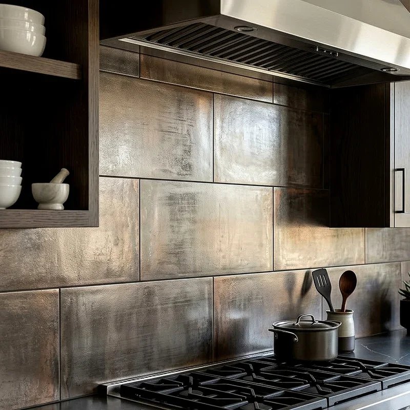 Large Tile Backsplash Ideas