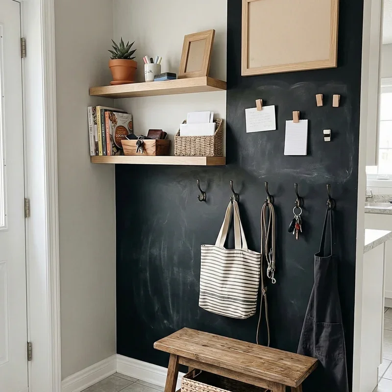 Kitchen Drop Zone Ideas