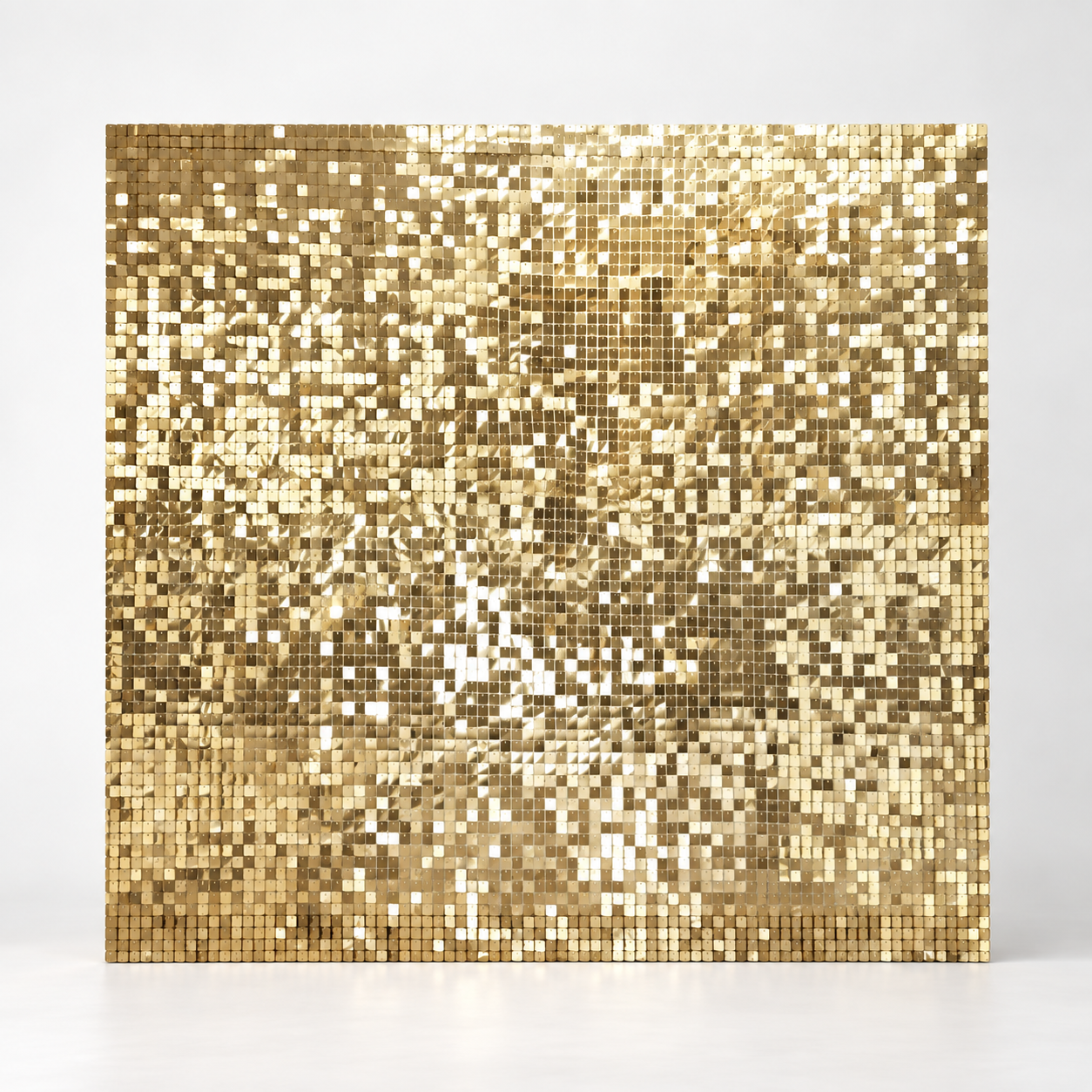 White Gold Shimmer Wall