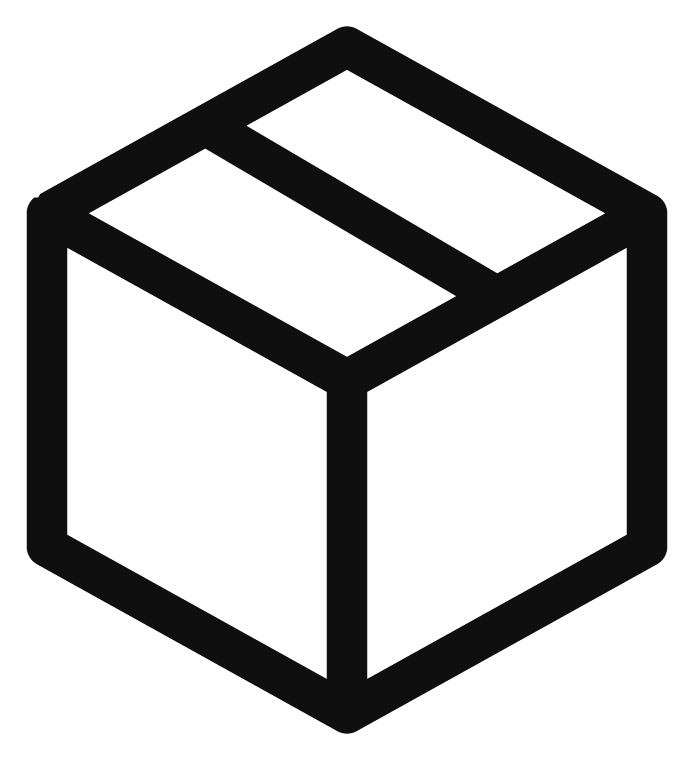 Logo de la société Meta Platforms Inc. représentant une orbite stylisée.