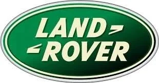 Land Rover logo with green background and white text