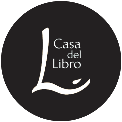 Logotipo de la Casa del Libro en fondo negro