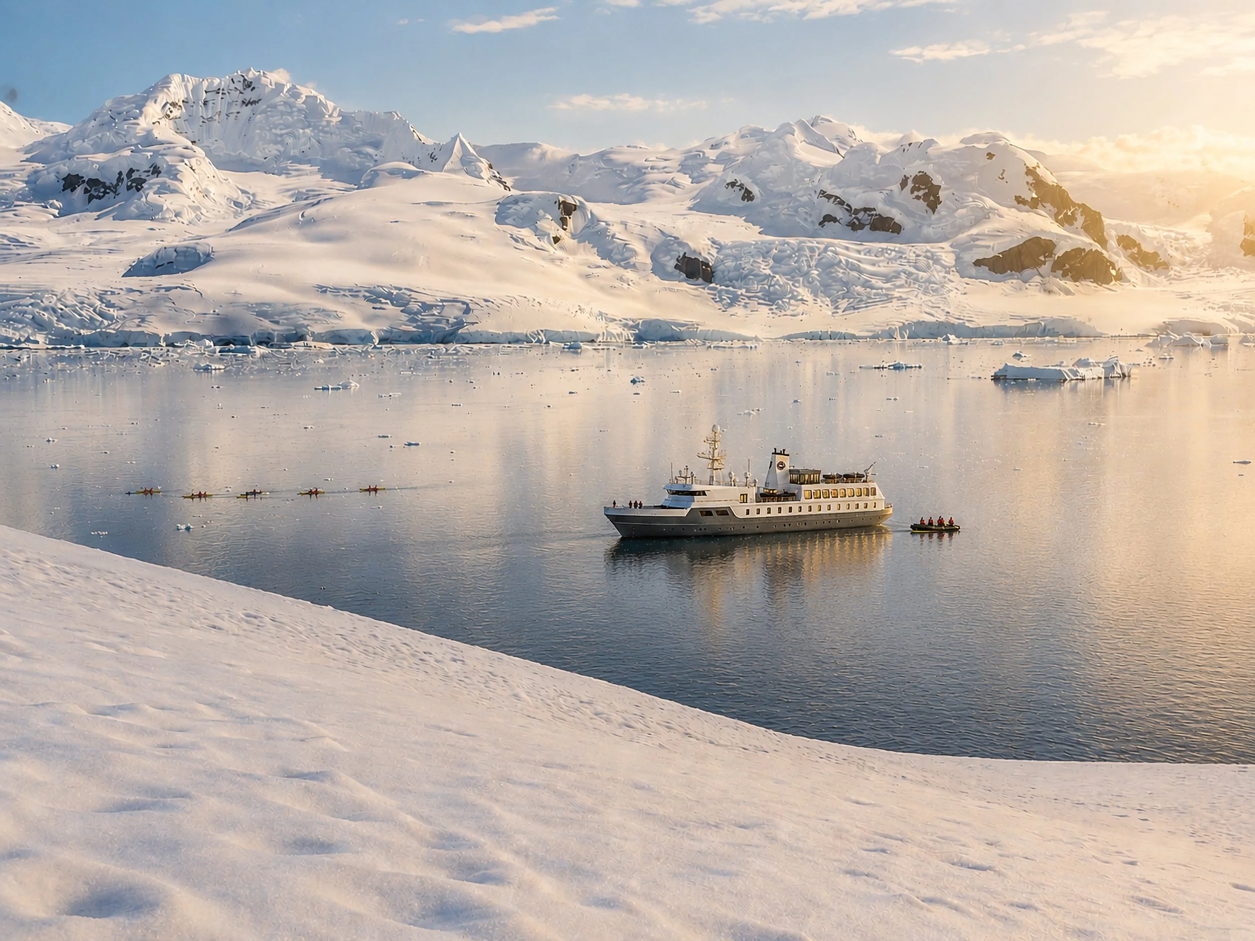 Aureum-Neko-Harbour-down-to-Andvord-Bay-with-people-kayaking-Arctowski-Peninsula-mainland-Antarctica--Secret-Atlas.jpg