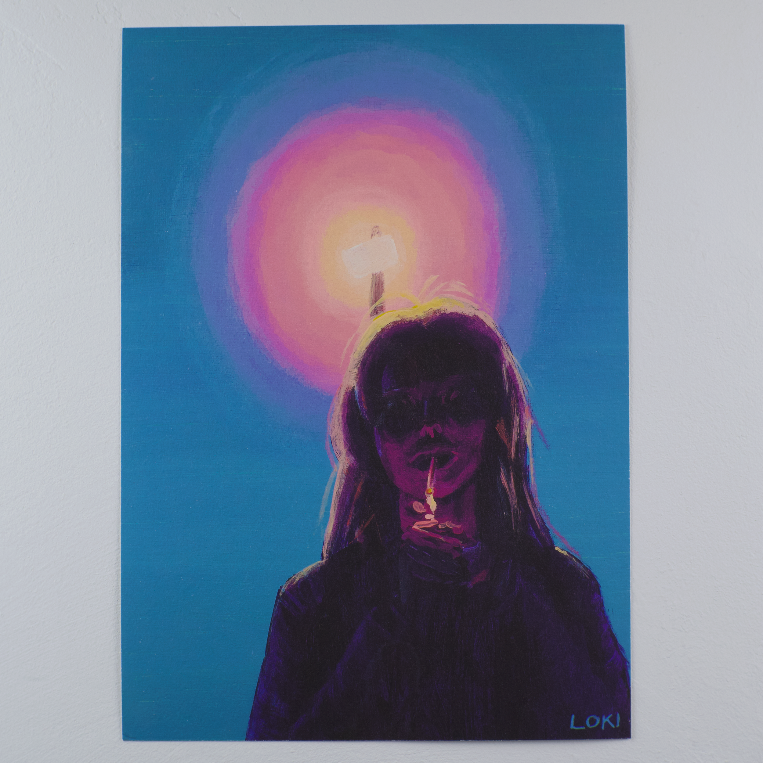 'Smoke Break' Giclée Print