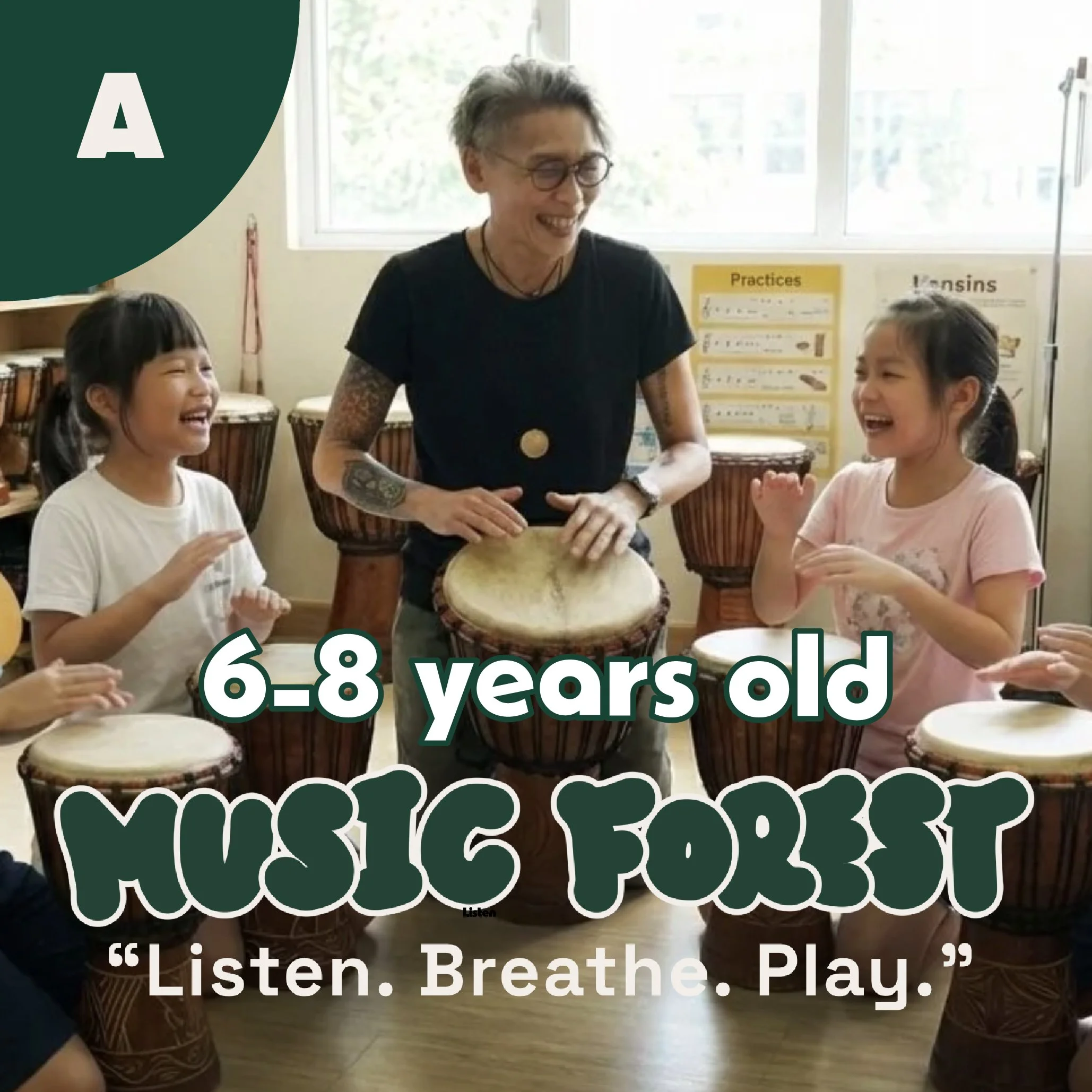 MUSIC FOREST - Summer Course 6–8 age