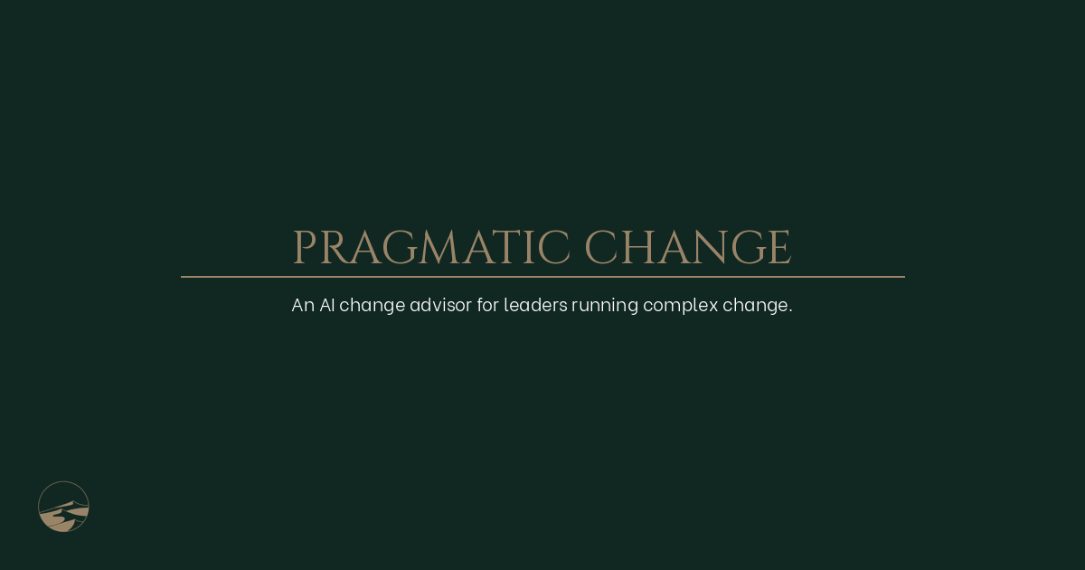 Pragmatic Change — Sample Chapter