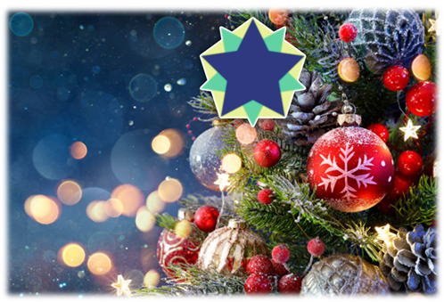 NADSN | National Association of Disabled Staff Networks | Christmas Tree Decorations With NADSN Logo
