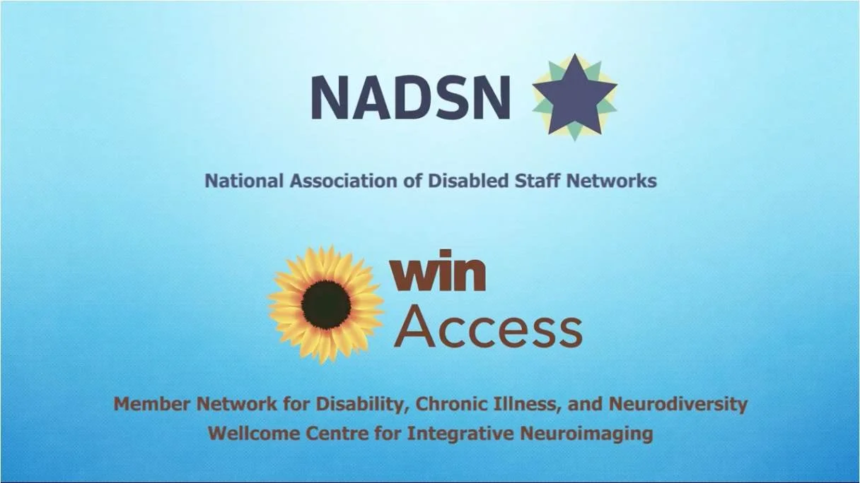 NADSN | National Association of Disabled Staff Networks | Cover of YouTube Video With Logo