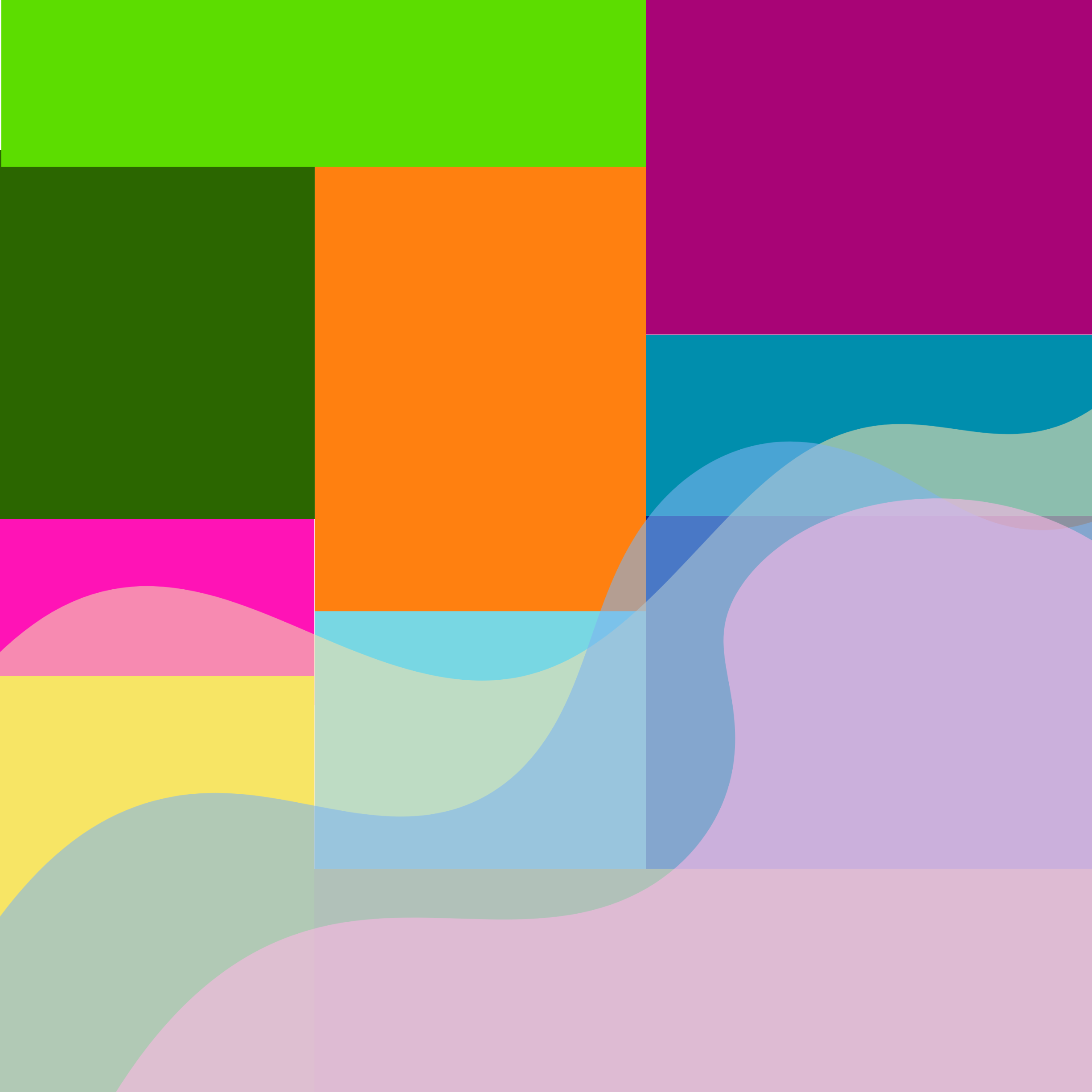 Colorful abstract background with flowing shapes and curves in pastel shades of purple, green, blue, pink, yellow, and orange.