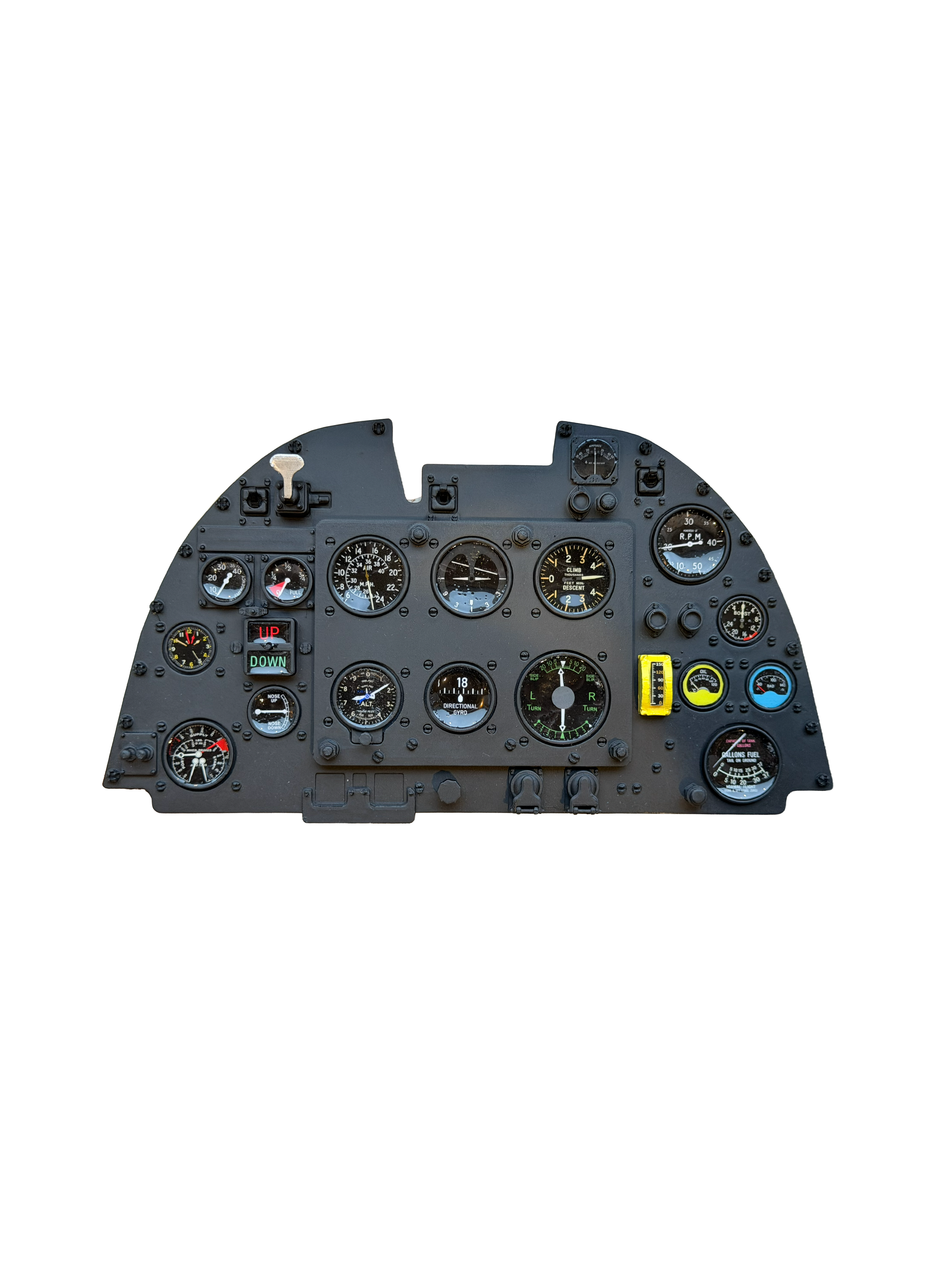 Spitfire instrument panel
