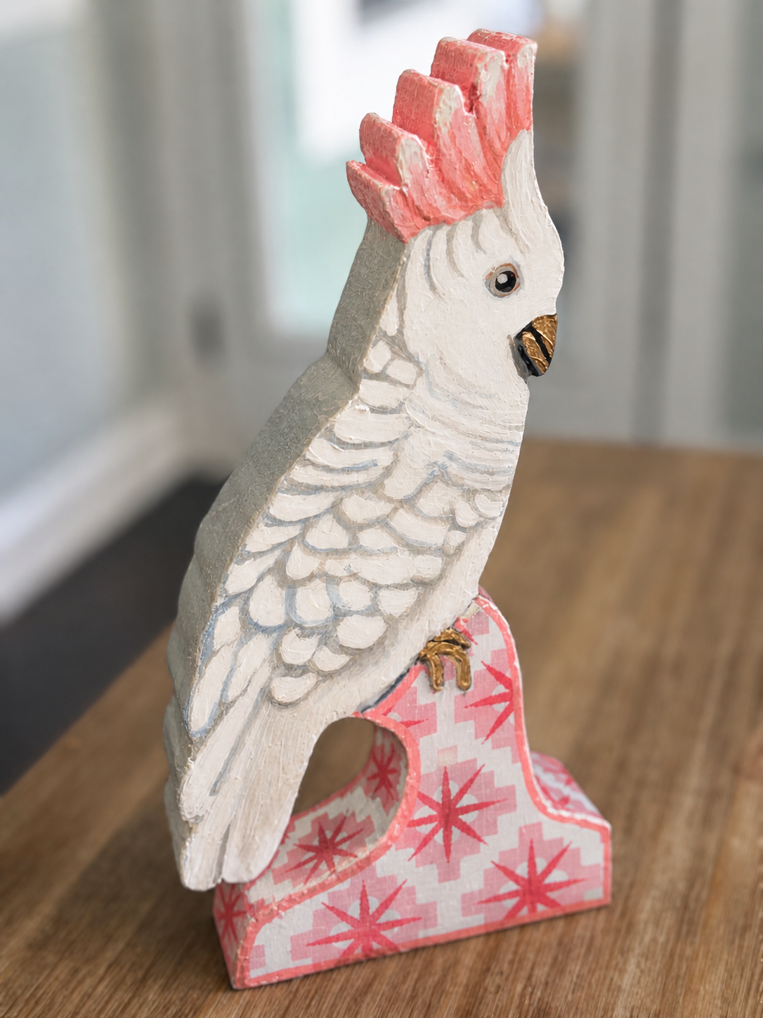Tropical Bird (White/Pink)