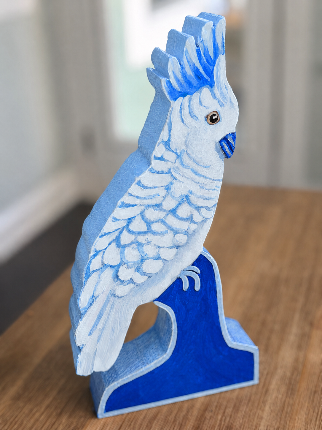 Tropical bird (blues)