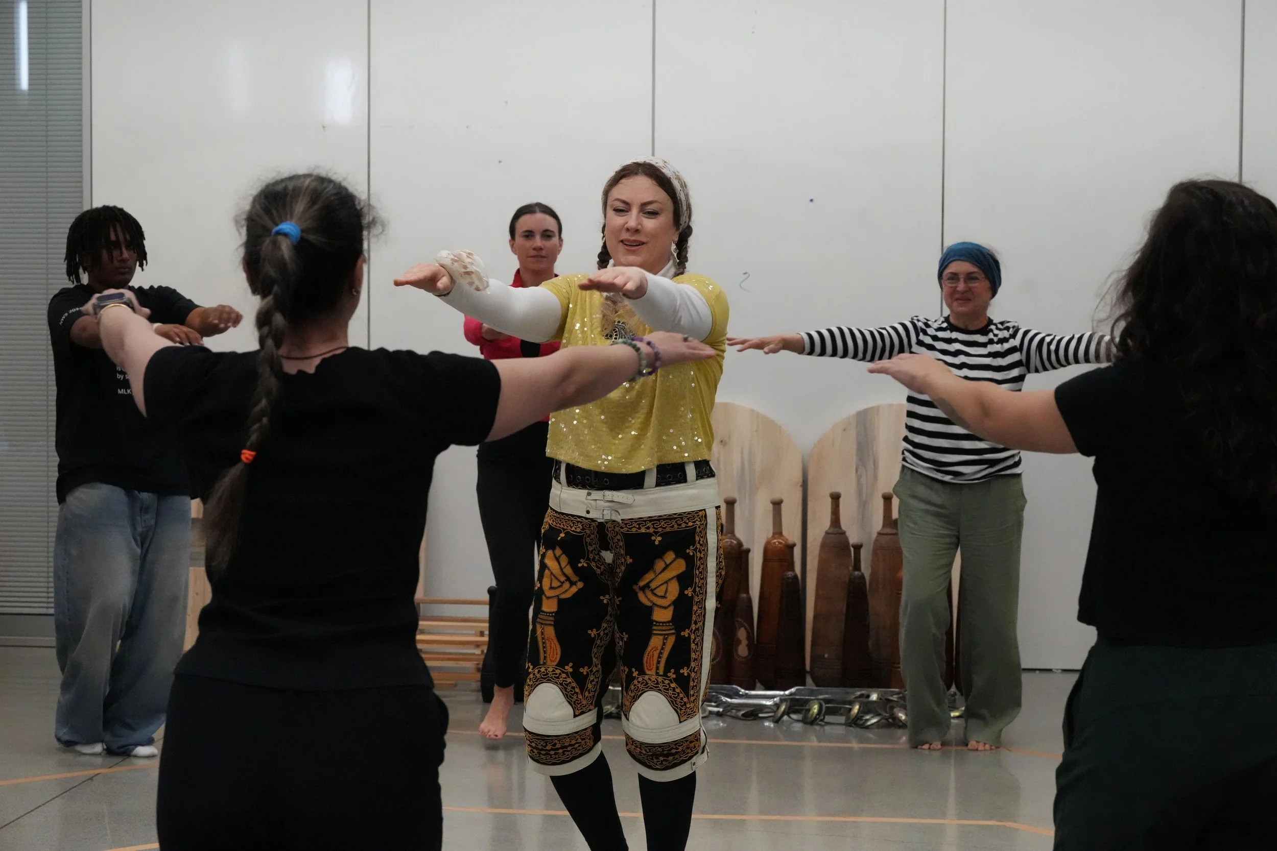 '' I am an Iranian woman who migrated from Iran more than 10 years ago. Attending the Zoorkhaneh event was especially meaningful to me because it was the first time I saw this beautiful ancient Iranian sport performed live. In Iran, women are not all