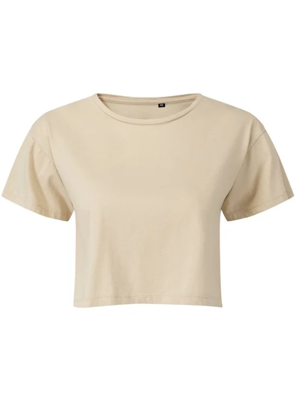 Stone Loose Cropped Tee.png
