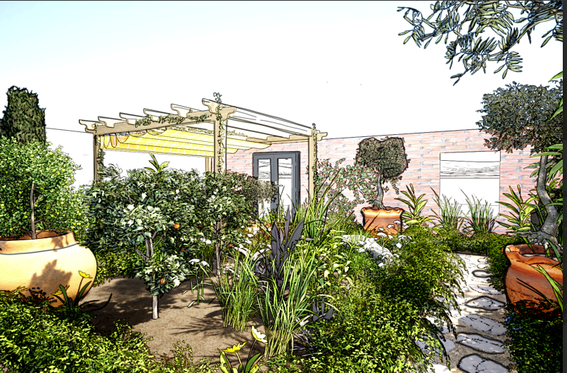 One Garden, Three Styles.