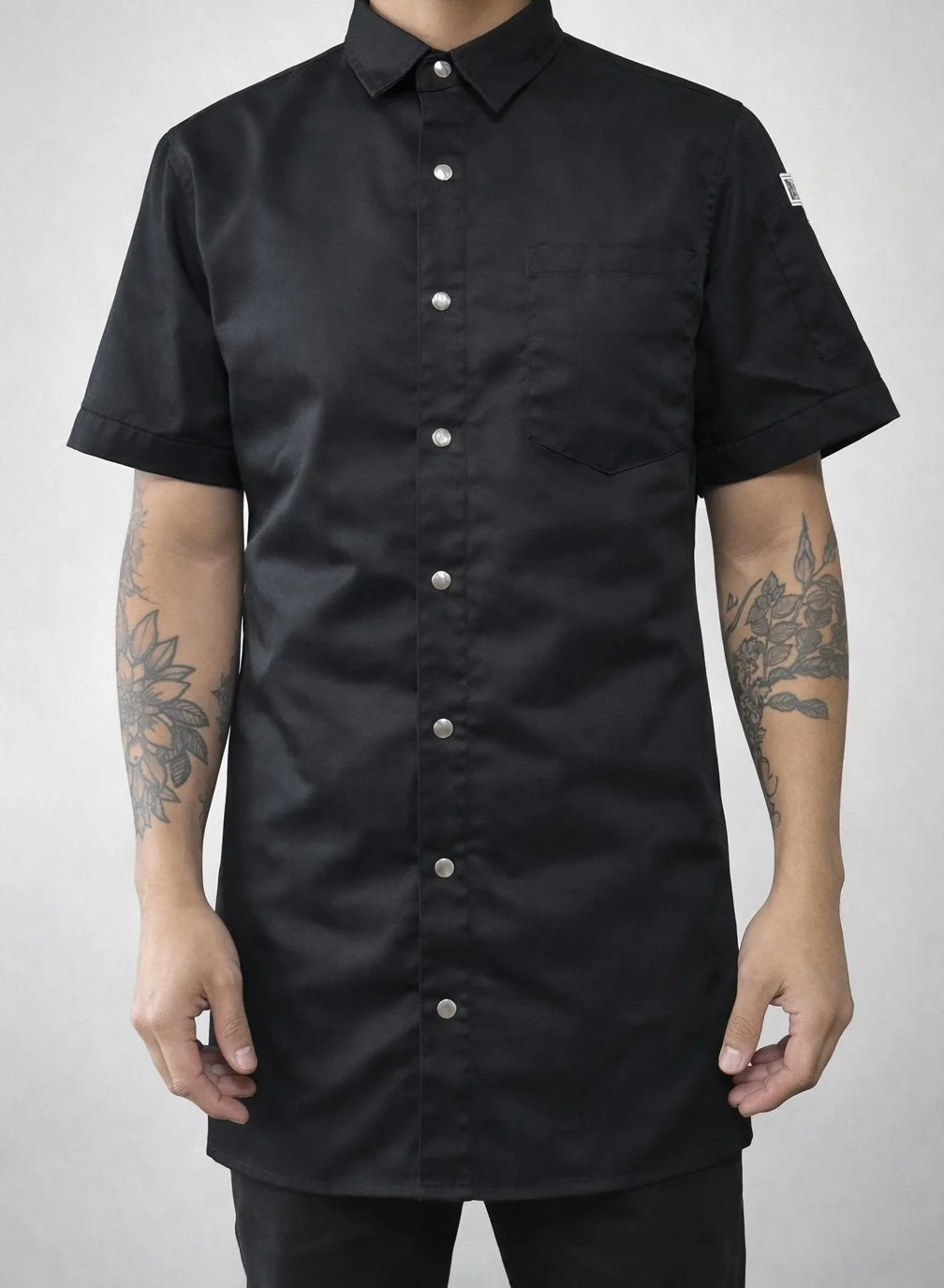 Kusiner Essential Chef Shirt Breeze – Black