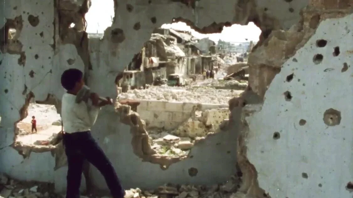 Archival Footage from War Generation (1986) by Mai Masri