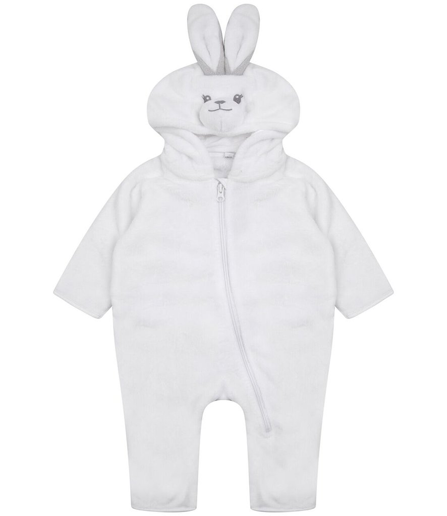 Baby/Toddler Rabbit All In One. Colour: White