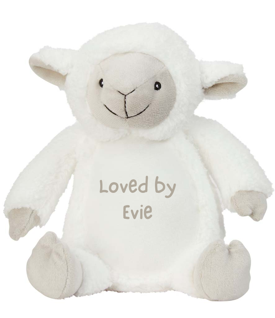 Lamb. Colour white 19cm