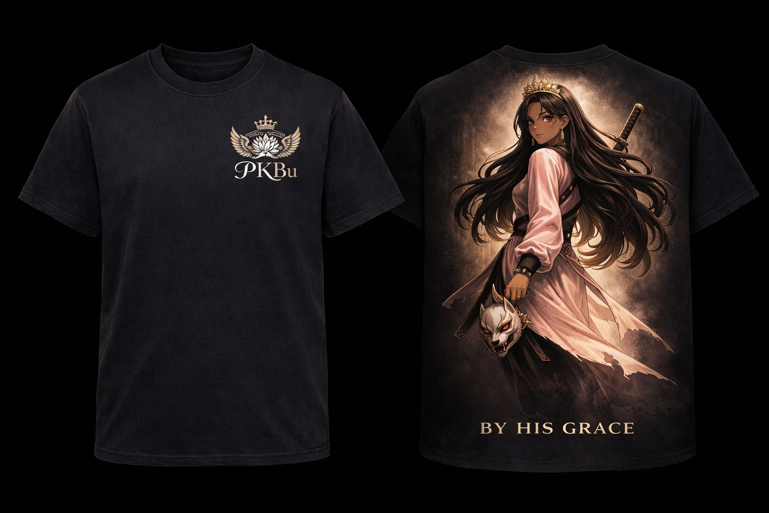 PKBu Oni Fox Princess T-Shirt