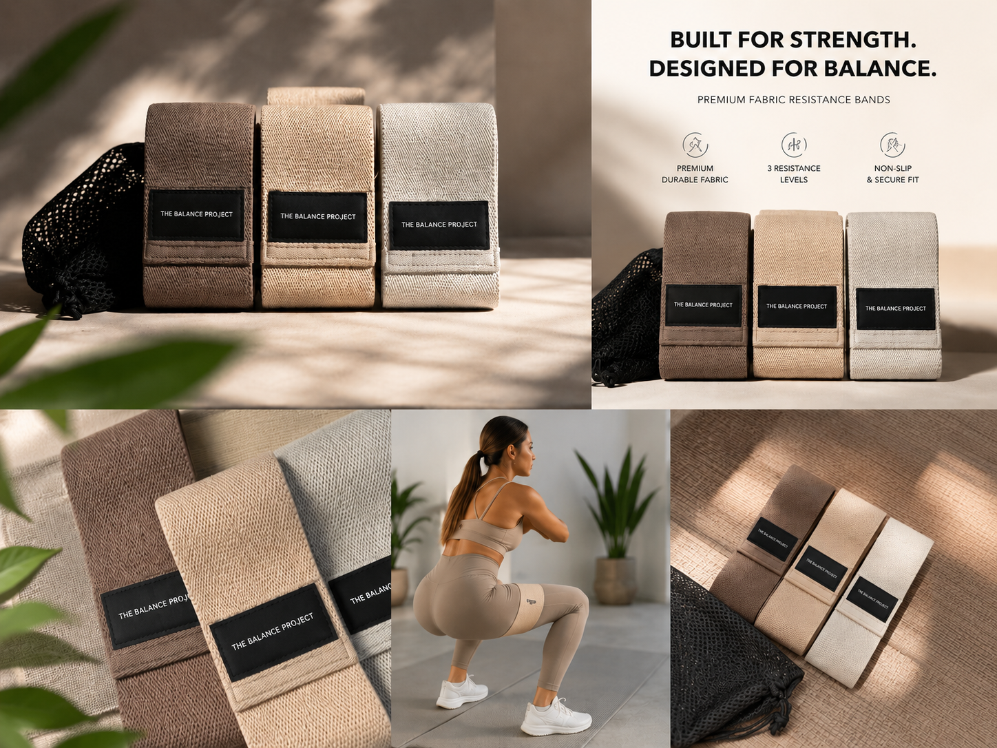 Resistance Bands - Built for strength. Designed for balance.
